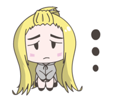 Lively Guy & Sadly Girl sticker #13897893