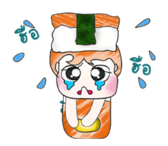 HI! My name is Masaru. Love Sushi. ^_^ sticker #13898043