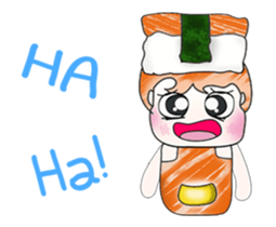 HI! My name is Masaru. Love Sushi. ^_^ sticker #13898045