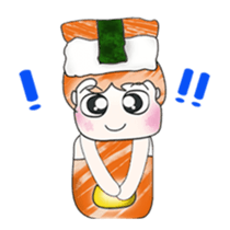 HI! My name is Masaru. Love Sushi. ^_^ sticker #13898048