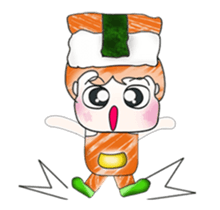 HI! My name is Masaru. Love Sushi. ^_^ sticker #13898051