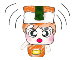 HI! My name is Masaru. Love Sushi. ^_^ sticker #13898058
