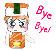 HI! My name is Masaru. Love Sushi. ^_^ sticker #13898060