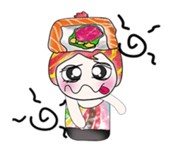 Mr. Yoshi. Love Sushi. ^_^!!! sticker #13898782