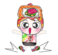 Mr. Yoshi. Love Sushi. ^_^!!! sticker #13898787