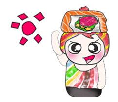 Mr. Yoshi. Love Sushi. ^_^!!! sticker #13898790