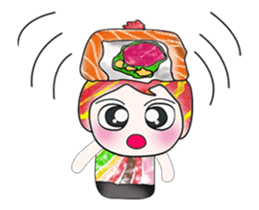 Mr. Yoshi. Love Sushi. ^_^!!! sticker #13898794