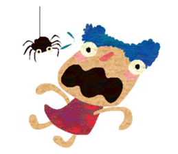 Miss blue hair! sticker #13899274