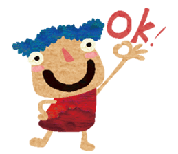 Miss blue hair! sticker #13899278