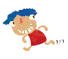 Miss blue hair! sticker #13899281