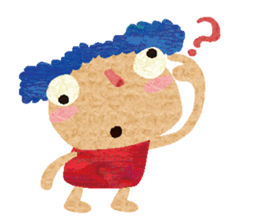 Miss blue hair! sticker #13899290