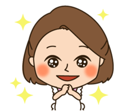 Sweet wife's daily sticker.(world) sticker #13899864