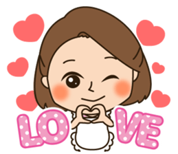 Sweet wife's daily sticker.(world) sticker #13899865