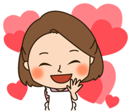 Sweet wife's daily sticker.(world) sticker #13899867