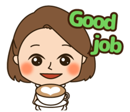Sweet wife's daily sticker.(world) sticker #13899868