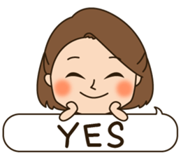 Sweet wife's daily sticker.(world) sticker #13899886