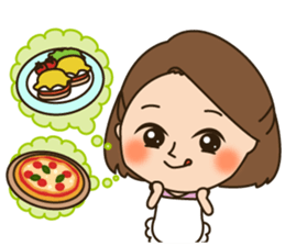 Sweet wife's daily sticker.(world) sticker #13899887