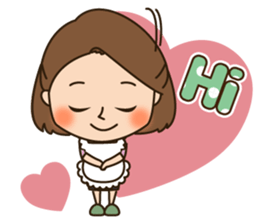 Sweet wife's daily sticker.(world) sticker #13899893