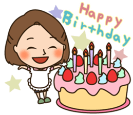 Sweet wife's daily sticker.(world) sticker #13899896