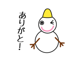 snowmen yukidarukun sticker #13899903