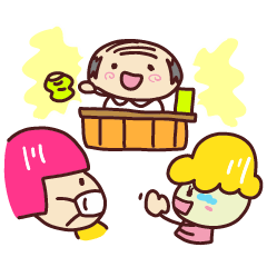 Present Stickers[A little anxious"ARU"]