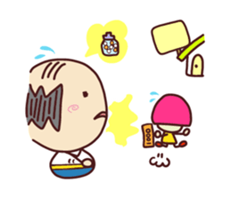 Present Stickers[A little anxious"ARU"] sticker #13899918