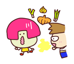 Present Stickers[A little anxious"ARU"] sticker #13899929