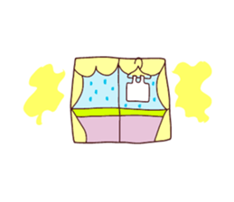 Present Stickers[A little anxious"ARU"] sticker #13899947
