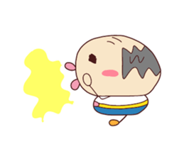 Present Stickers[A little anxious"ARU"] sticker #13899949