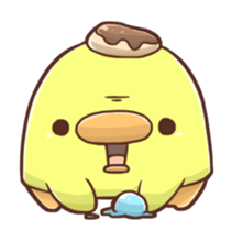 Daifuku Hiyoko Sticker-petit- sticker #13900080