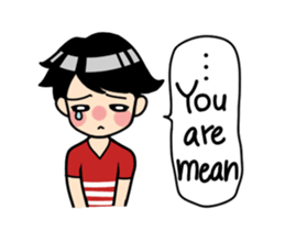 My name is O sticker #13900840