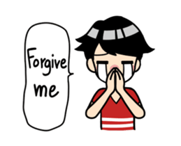 My name is O sticker #13900847