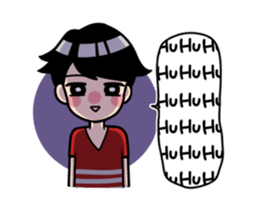 My name is O sticker #13900848