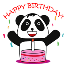 PANDa Black and White sticker #13901072