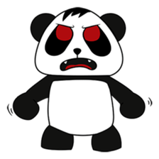 PANDa Black and White sticker #13901079