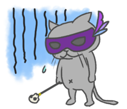 Mew mask sticker #13901618