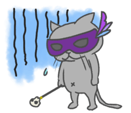 Mew mask sticker #13901618