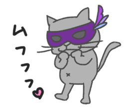 Mew mask sticker #13901619