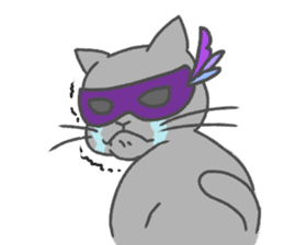 Mew mask sticker #13901620