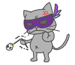 Mew mask sticker #13901625