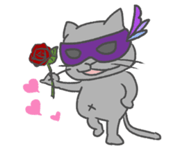 Mew mask sticker #13901629