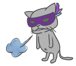 Mew mask sticker #13901632