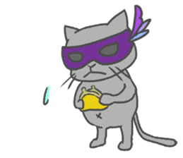 Mew mask sticker #13901644