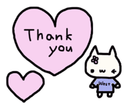 Nishi's name sticker sticker #13901967