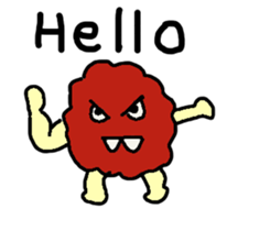 mokomoko boy sticker #13902342