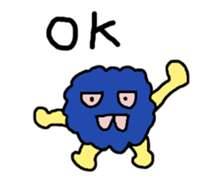 mokomoko boy sticker #13902343