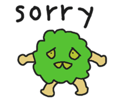 mokomoko boy sticker #13902346