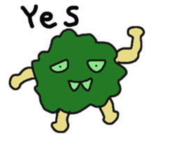 mokomoko boy sticker #13902347