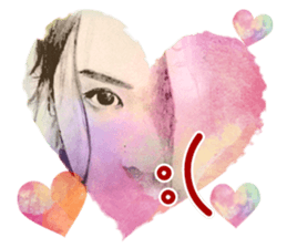 CrazyJJ- Heart sticker #13902679