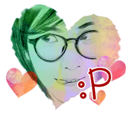 CrazyJJ- Heart sticker #13902691